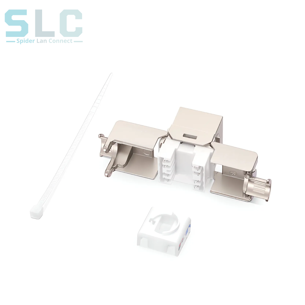Noyau RJ45 Keystone CAT6A Blindé Toolless | 10 Gigabit Maroc
