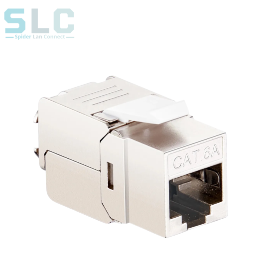 Noyau RJ45 Keystone CAT6A Blindé Toolless | 10 Gigabit Maroc