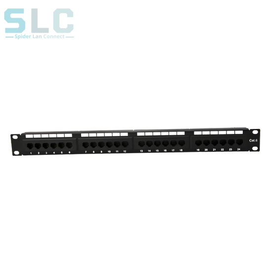 Panneau de Brassage 24 Ports CAT6 UTP 1U | RJ45 Intégrés Maroc