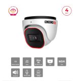 Caméra IP 4MP PoE Dome IR 20m Objectif 2.8mm | H.265 WDR 120dB Maroc