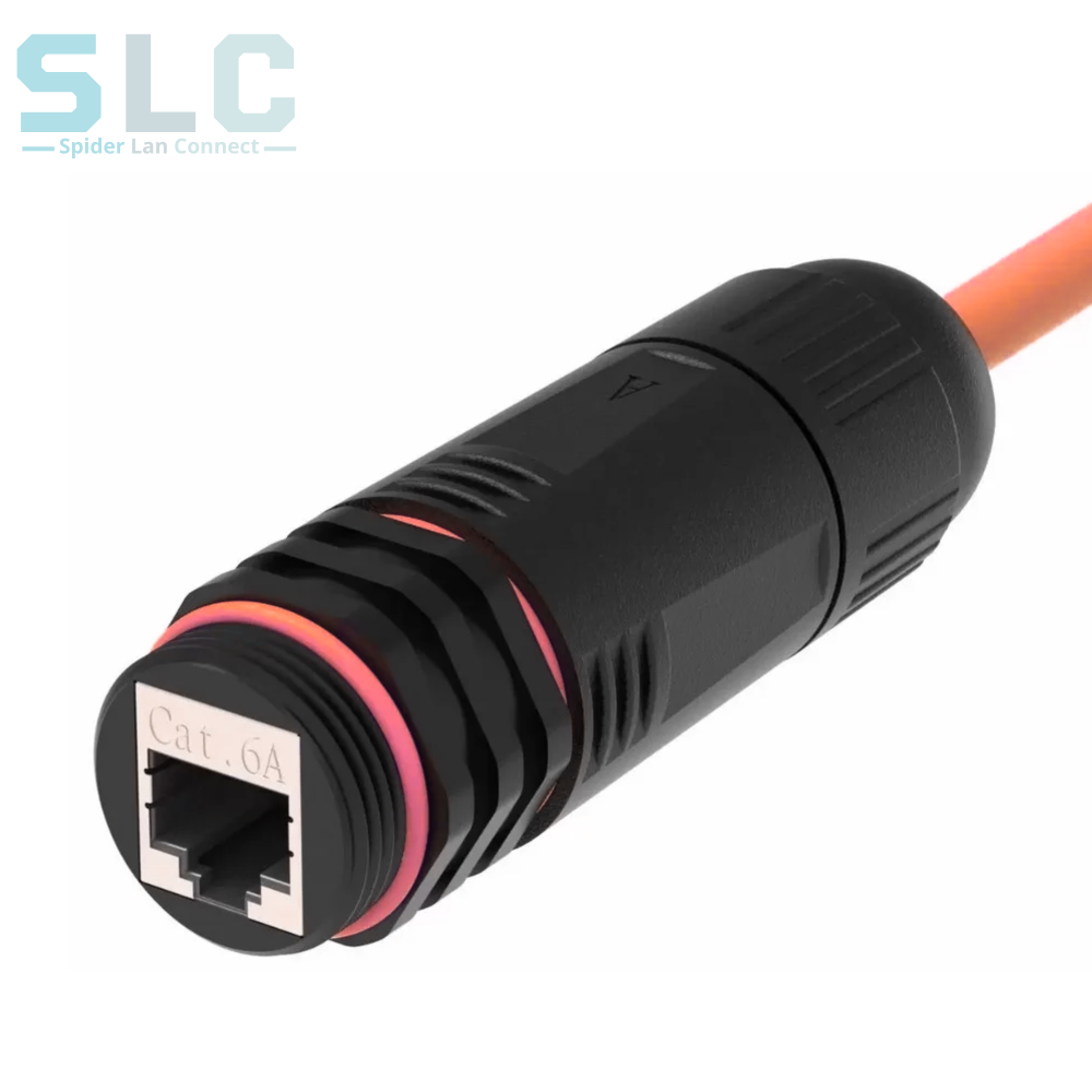 Coupleur RJ45 CAT6A Étanché IP68 | 10 Gigabit Extérieur Maroc