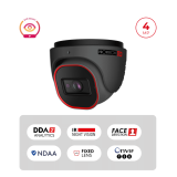 Caméra Dome IP 4MP Eye-Sight PoE – IR 20M, H.265, 2.8mm | Sécurité Maroc