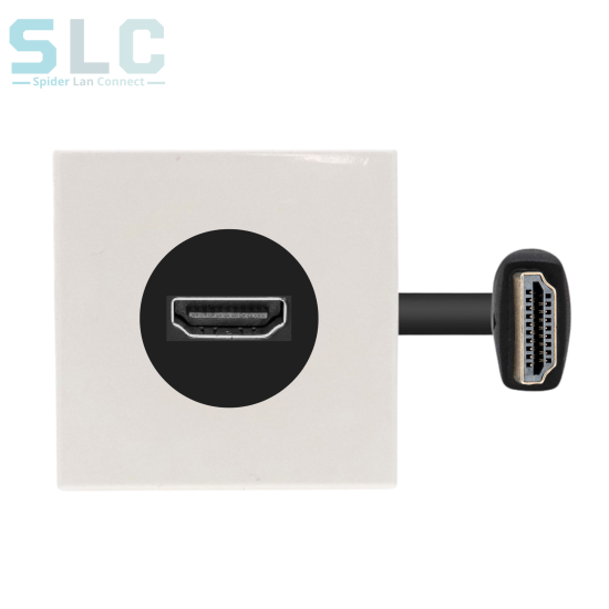 Plaque HDMI Femelle Male 45x45 mm | Extension 20 cm Maroc
