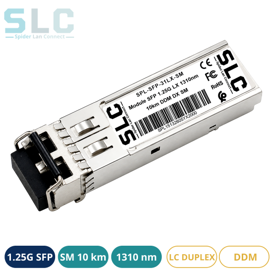 Module SFP 1000BASE-LX 1310 nm 10 km OS2 | LC DDM Maroc