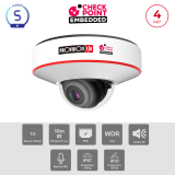 Caméra Dôme 4MP PoE ONVIF 2.8mm IR 10m DDA1 | Maroc