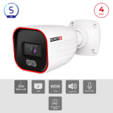 Caméra Bullet 4MP Couleur 24/7 PoE ONVIF 3.6mm LED 25m | Maroc
