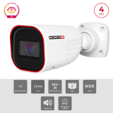 Caméra Bullet IP 4MP PoE IR 40m Objectif 3.6mm | H.265 WDR 120dB Maroc