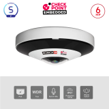 Caméra Fisheye 6MP 360° PoE ONVIF IR 15m DDA1 | Maroc