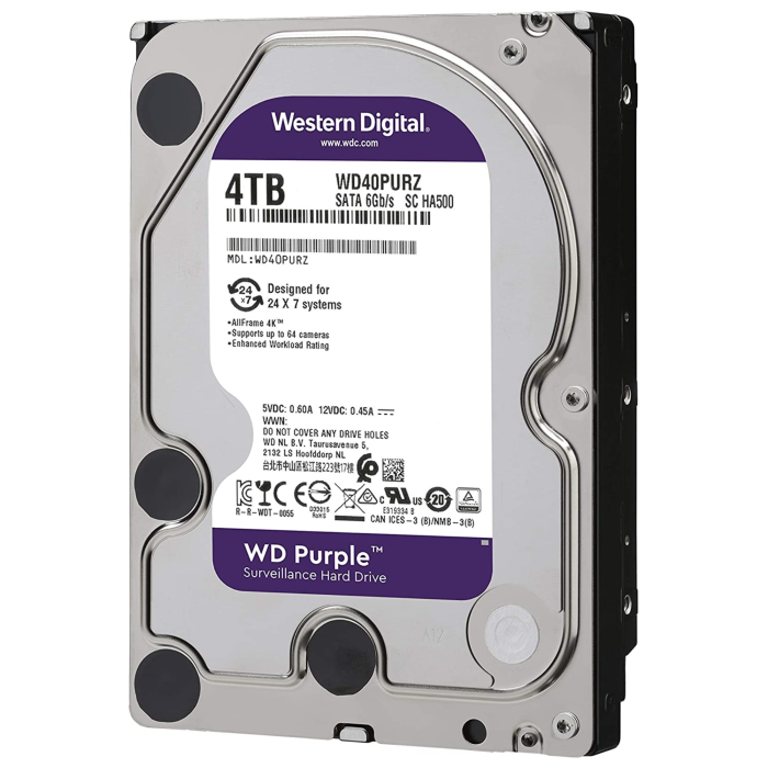 Disque Dur 4 To Vidéosurveillance 3,5" SATA 5400 RPM | Maroc