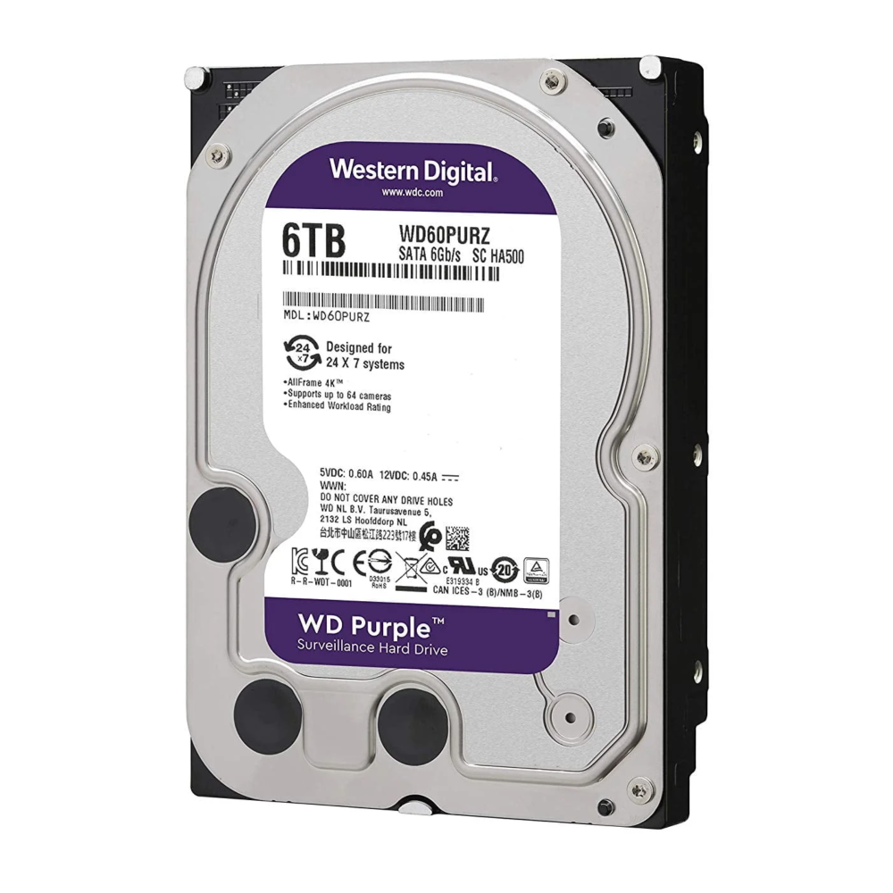 Disque Dur 6 To Vidéosurveillance 3,5" SATA 5400 RPM | Maroc