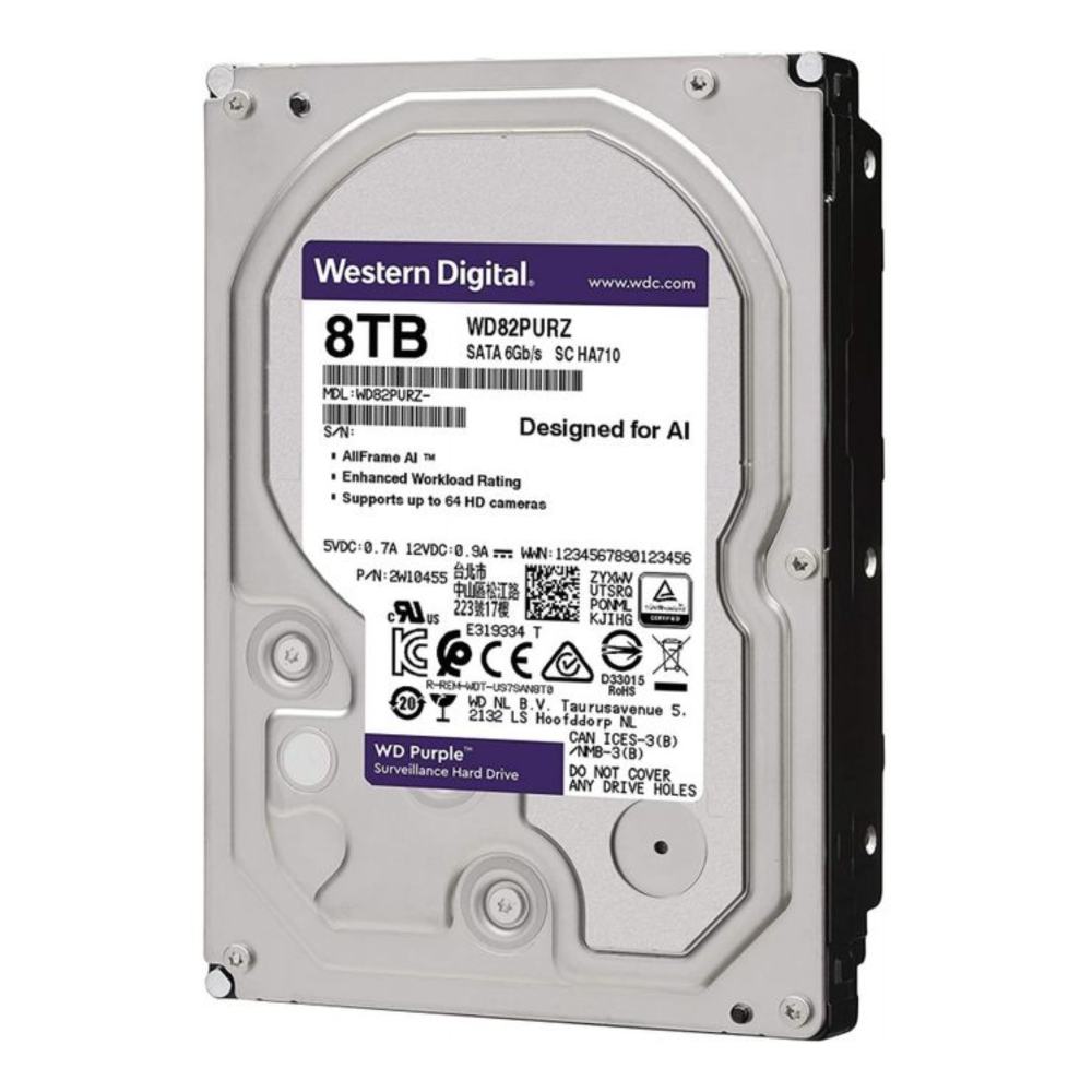 Disque Dur 8 To Vidéosurveillance 3,5" SATA 7200 RPM | Maroc
