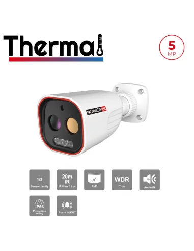 Caméra Thermique Bi-Spectre 5MP...