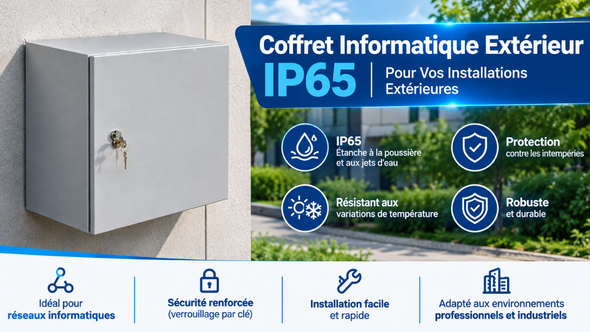 Coffret Informatique Extérieur IP65 : Pour Vos Installations Extérieures