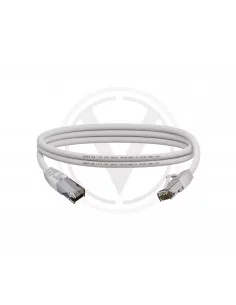 %Cordon de brassage gris F-FTP CAT6 AWG26 LSZH 1m%
