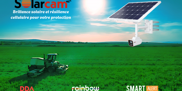 Caméra IP solaire 4G
